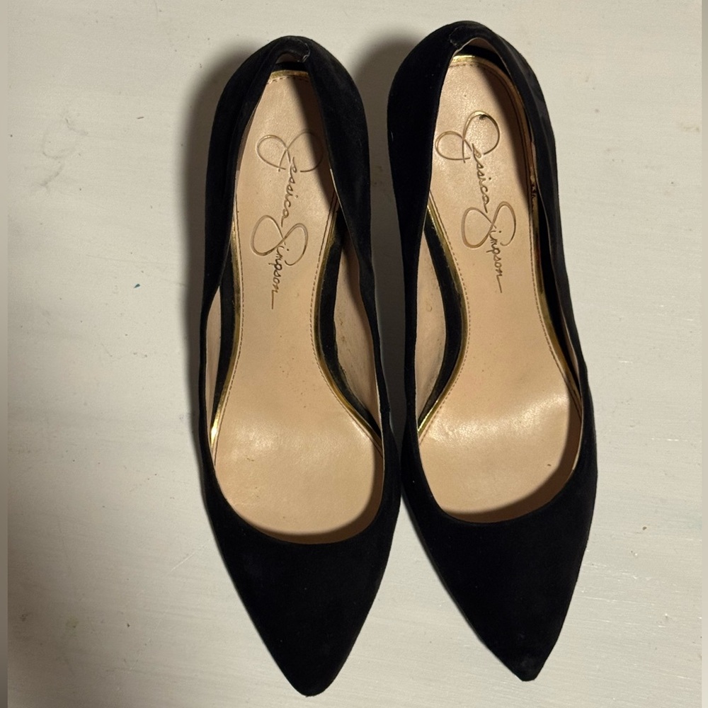 Jessica Simpson Elegant Black Heels